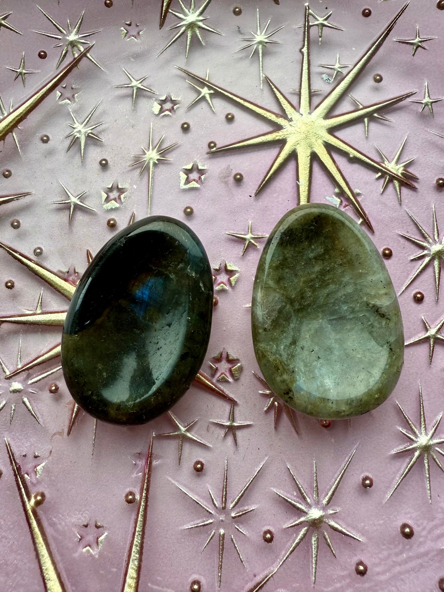 Labradorite Worry Stone