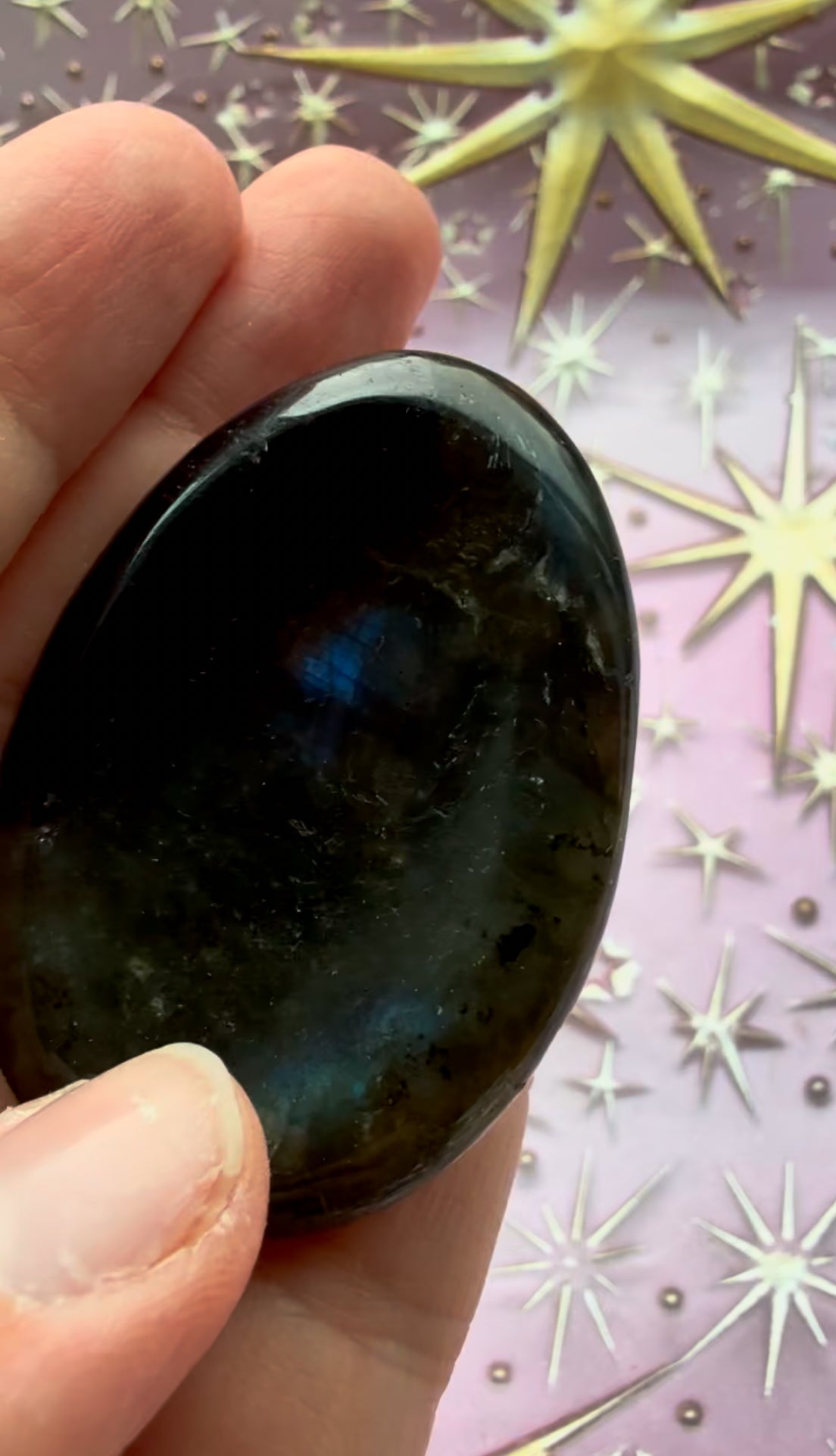 Labradorite Worry Stone