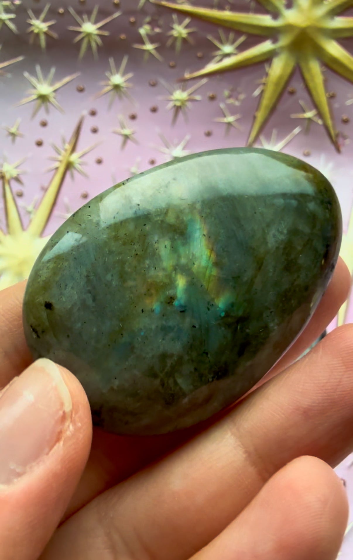 Labradorite Worry Stone